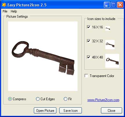 Windows 8 Easy Picture2Icon full